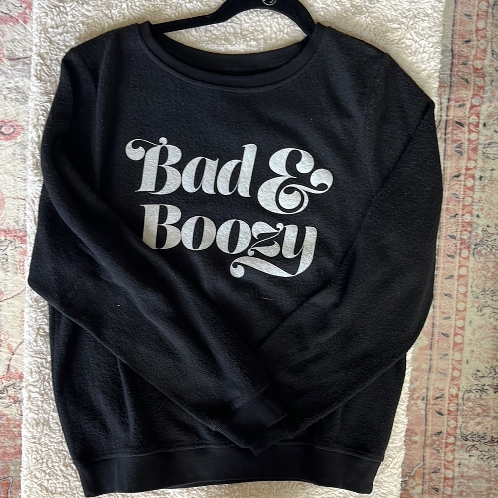 Buddy Love Black Crew Neck Sweater